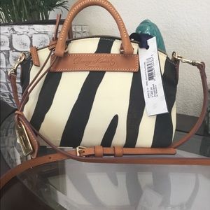 Dooney and Bourke Mini Juliette Zebra Satchel